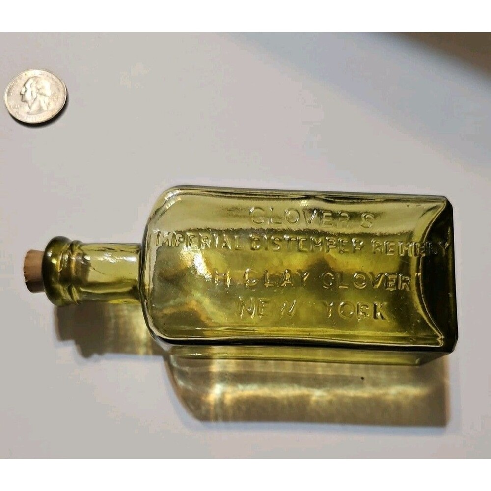 OLIVE CITRON GLOVER'S IMPERIAL DISTEMPER REMEDY NEW YORK